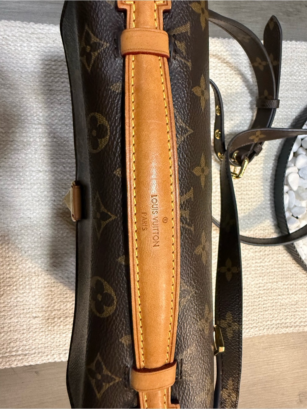Monogram crossbody bag - Picture 2 of 5